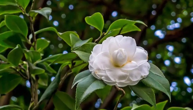 茶花叶子发黄一碰就掉是什么原因？怎么补救？