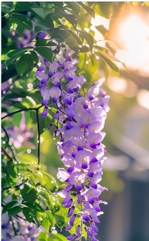 紫藤花的花语和寓意是什么？